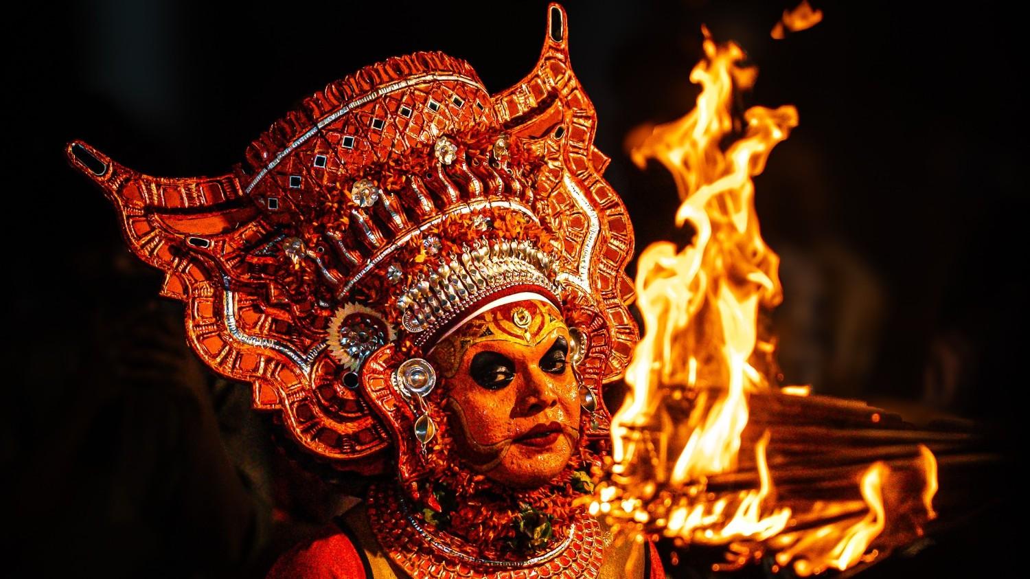 ⁠Theyyam